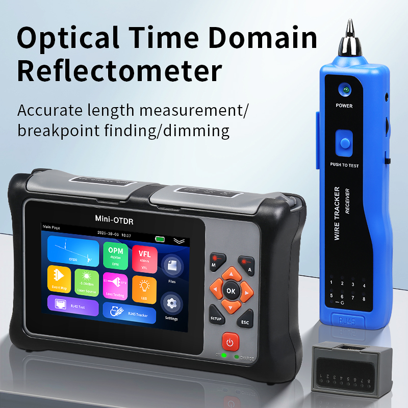 Optical Time Domain Reflectometer Otdr 1310 1550Nm - KP800 Optical Time Domain Reflectometer Layar
