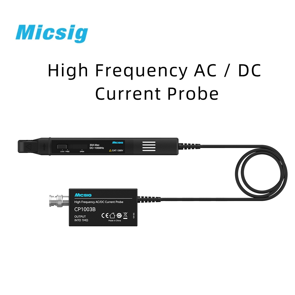 Current Probe Ac Dc 50Mhz Oscilloscope - Micsig CP1003B CP503B Probe Arus AC/DC