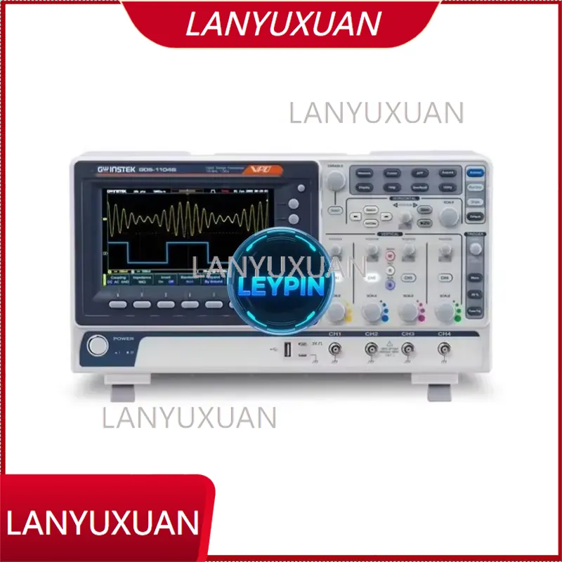 Digital Storage Oscilloscope 4 Channel 100Mhz - GWinstek GDS-1104B Osiloskop Penyimpanan Digital 4-Saluran