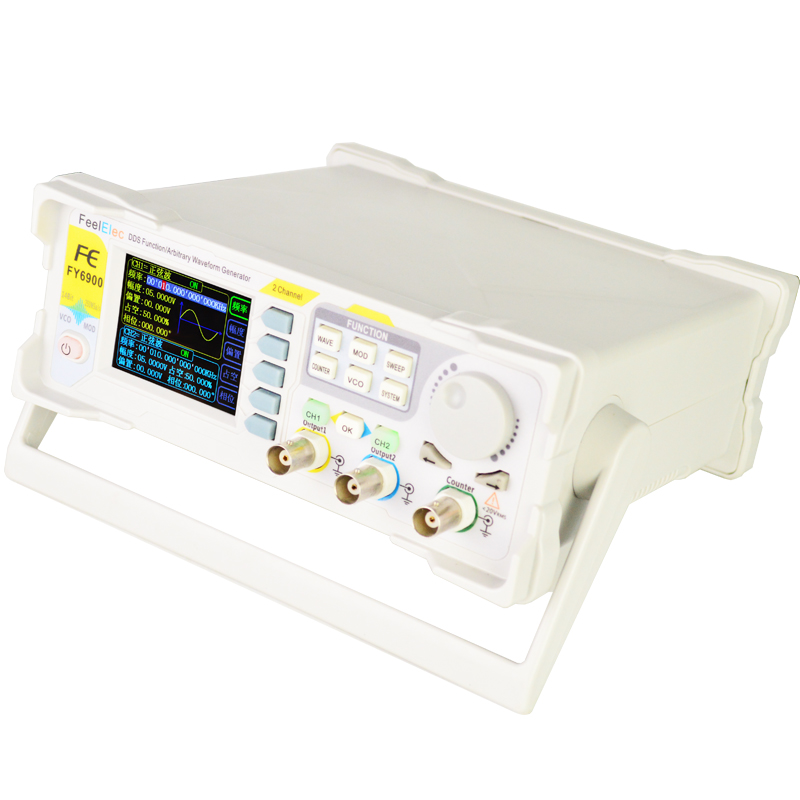 Dual Channel Arbitrary Waveform Function Generator 60Mhz - Generator Sinyal Gelombang Arbitrer Fungsi DDS