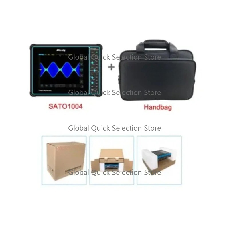 Handheld Tablet Oscilloscope Touchscreen 100Mhz - Osiloskop Tablet Otomotif Micsig SATO1004 8
