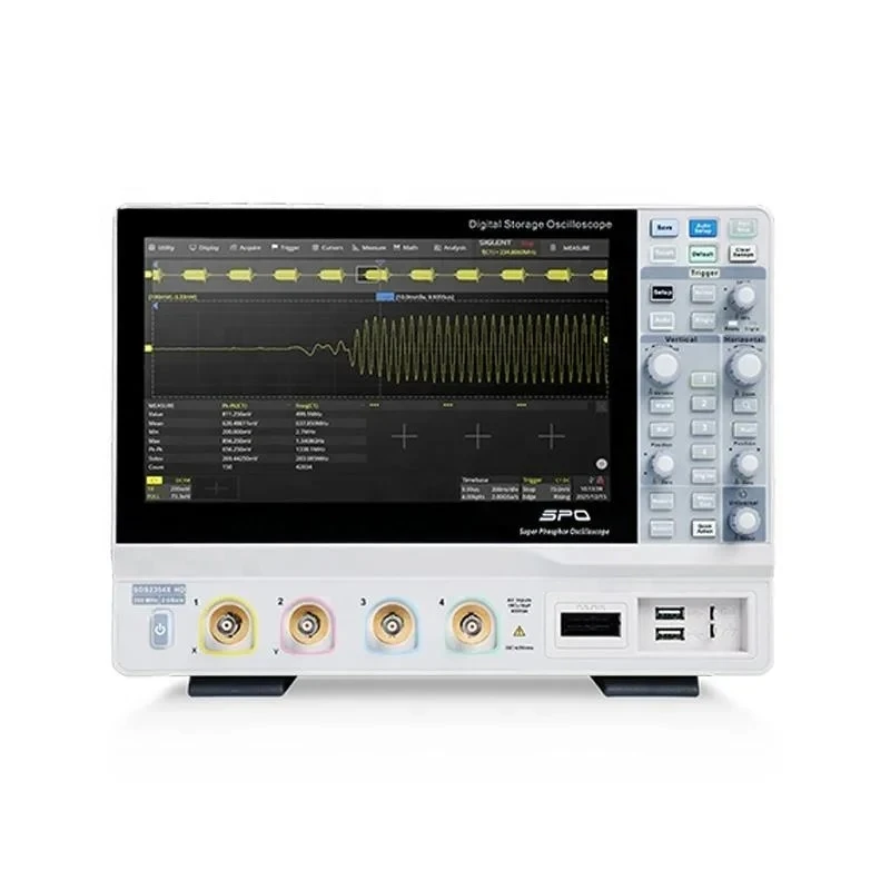 Digital Storage Oscilloscope 4 Channel 100Mhz - Osiloskop Penyimpanan Digital Fluorescent SDS2104X/SDS2204X/2354X HD
