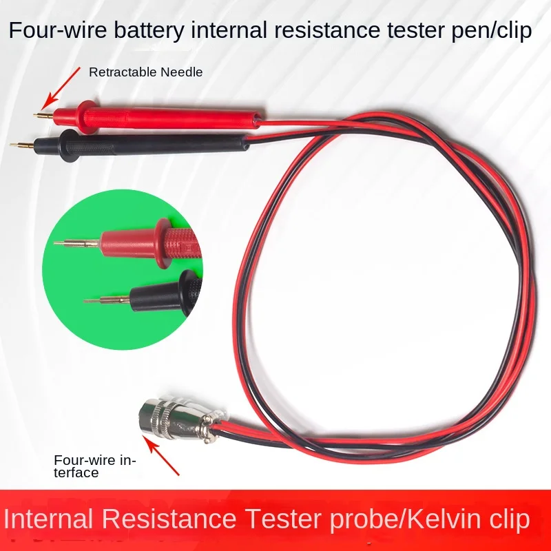 Battery Internal Resistance Tester Four Wire - Empat kawat menggunakan baterai Internal peningkat