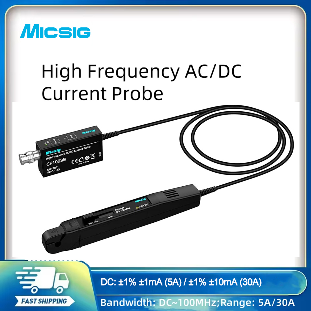 Current Probe Ac Dc 50Mhz Oscilloscope - Micsig Osiloskop Probe Arus AC/DC Frekuensi