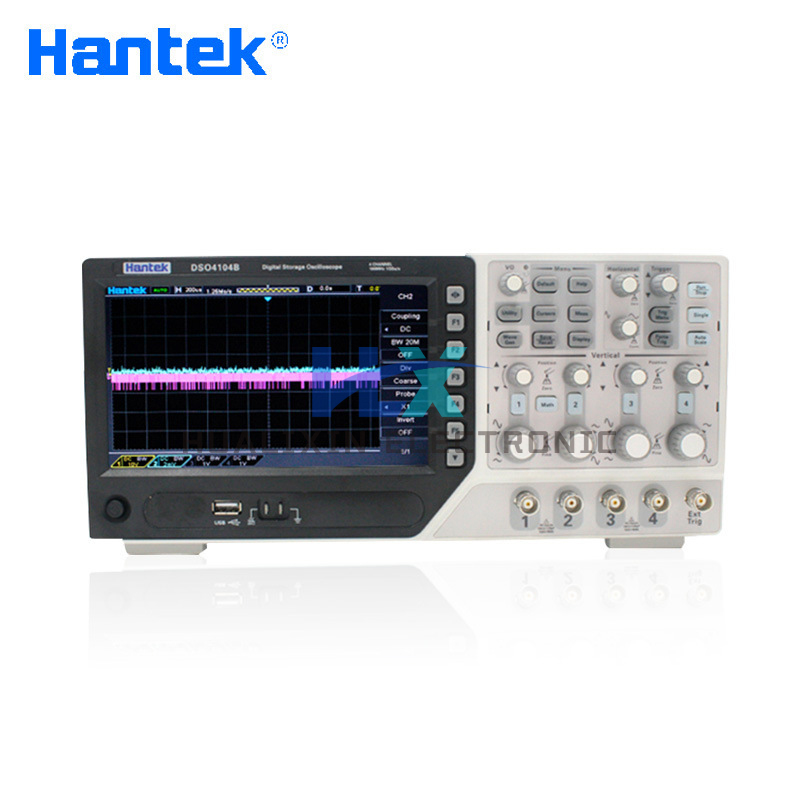 Digital Storage Oscilloscope 4 Channel 100Mhz - DSO4104B Osiloskop Penyimpanan Digital 4 Saluran
