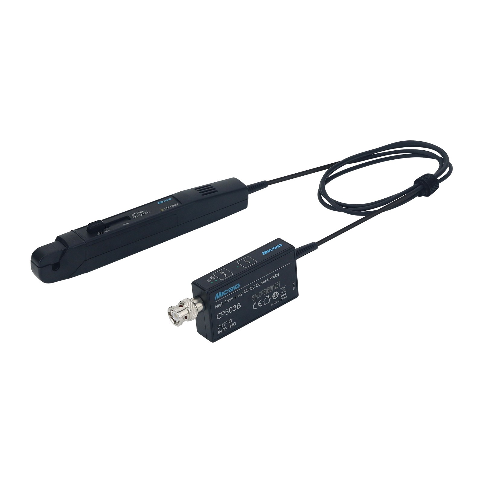 Micsig CP503B 50MHz 5A/30A Pro - Current Probe Ac Dc 50Mhz Oscilloscope ulasan dan harga