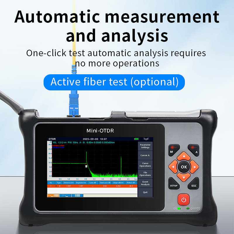 COMPTYCO KP800 OTDR 100KM 1310 - Optical Time Domain Reflectometer Otdr 1310 1550Nm ulasan dan harga