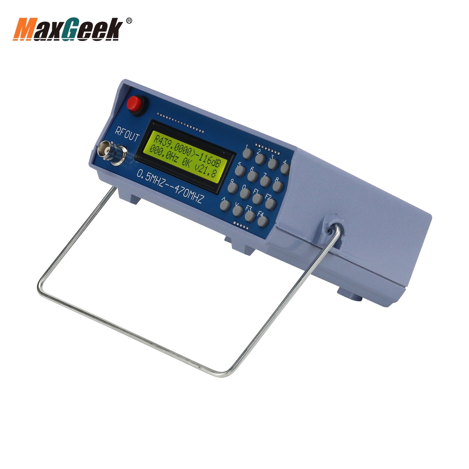 Generator Sinyal Maxgeek 0.5MH - Rf Signal Generator 0.5Mhz To 470Mhz ulasan dan harga