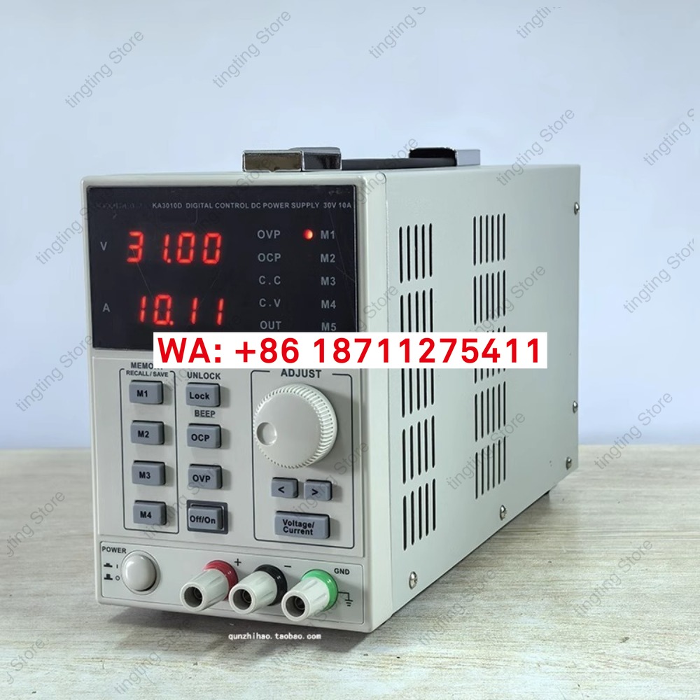 KORAD KA3010D/KA3010P Catu Day - Programmable Linear Dc Power Supply 30V 10A ulasan dan harga