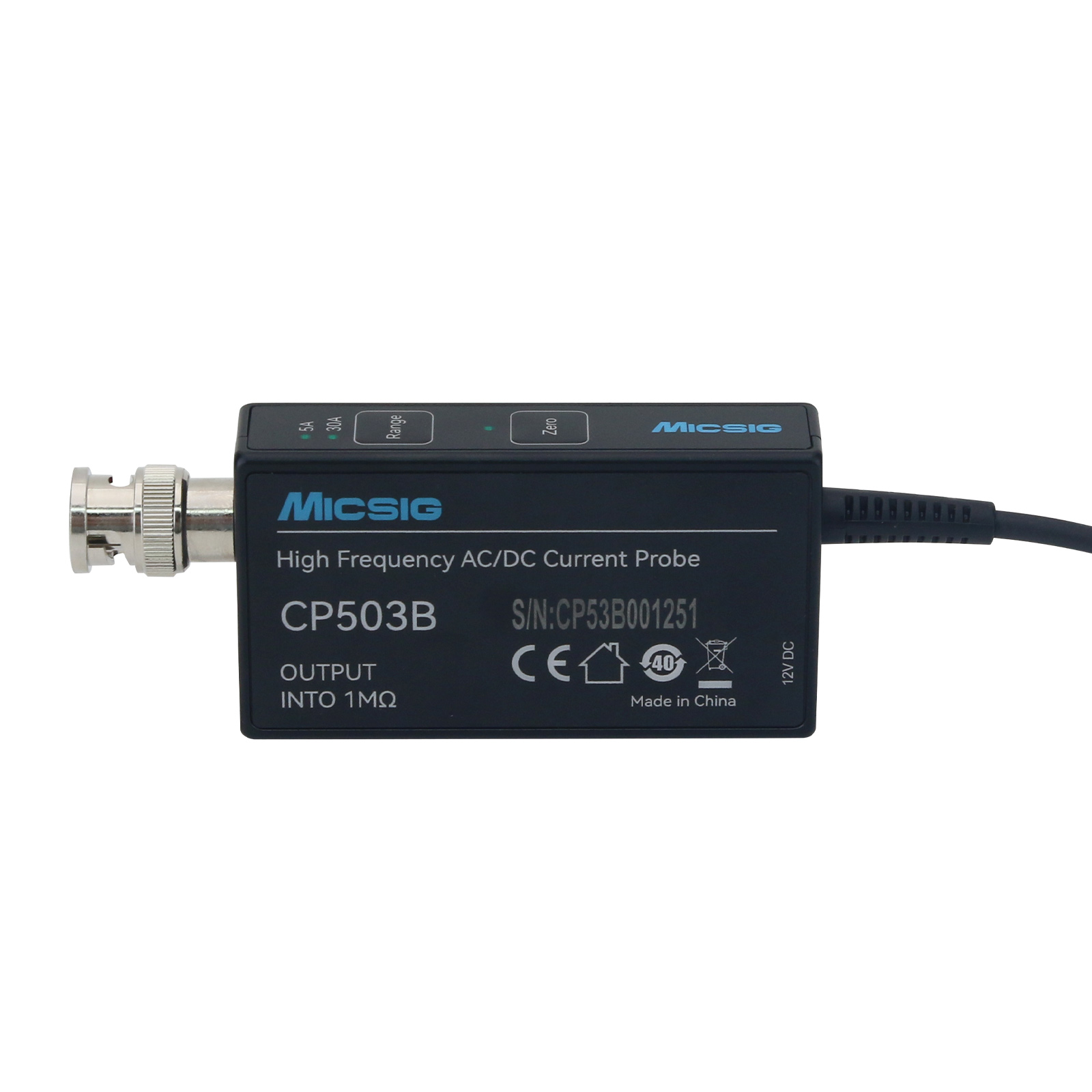 GOOD Micsig CP503B 50MHz 5A/30 - Current Probe Ac Dc 50Mhz Oscilloscope ulasan dan harga