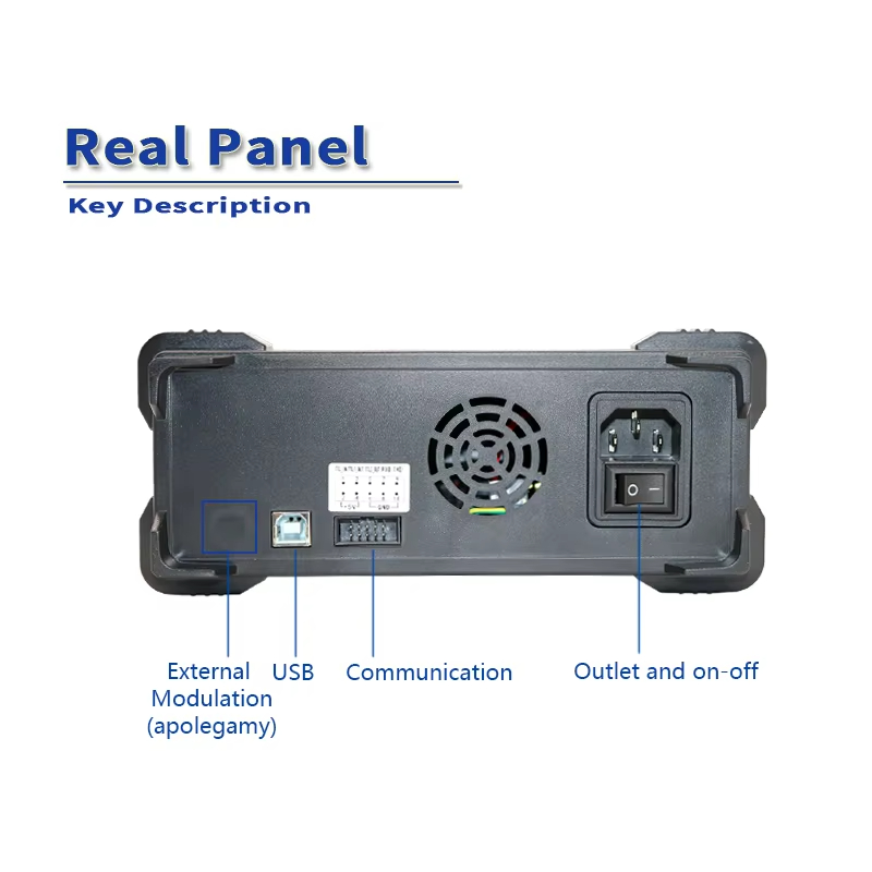 East Tester sumber sinyal Gene - Dual Channel Arbitrary Waveform Function Generator 60Mhz ulasan dan harga