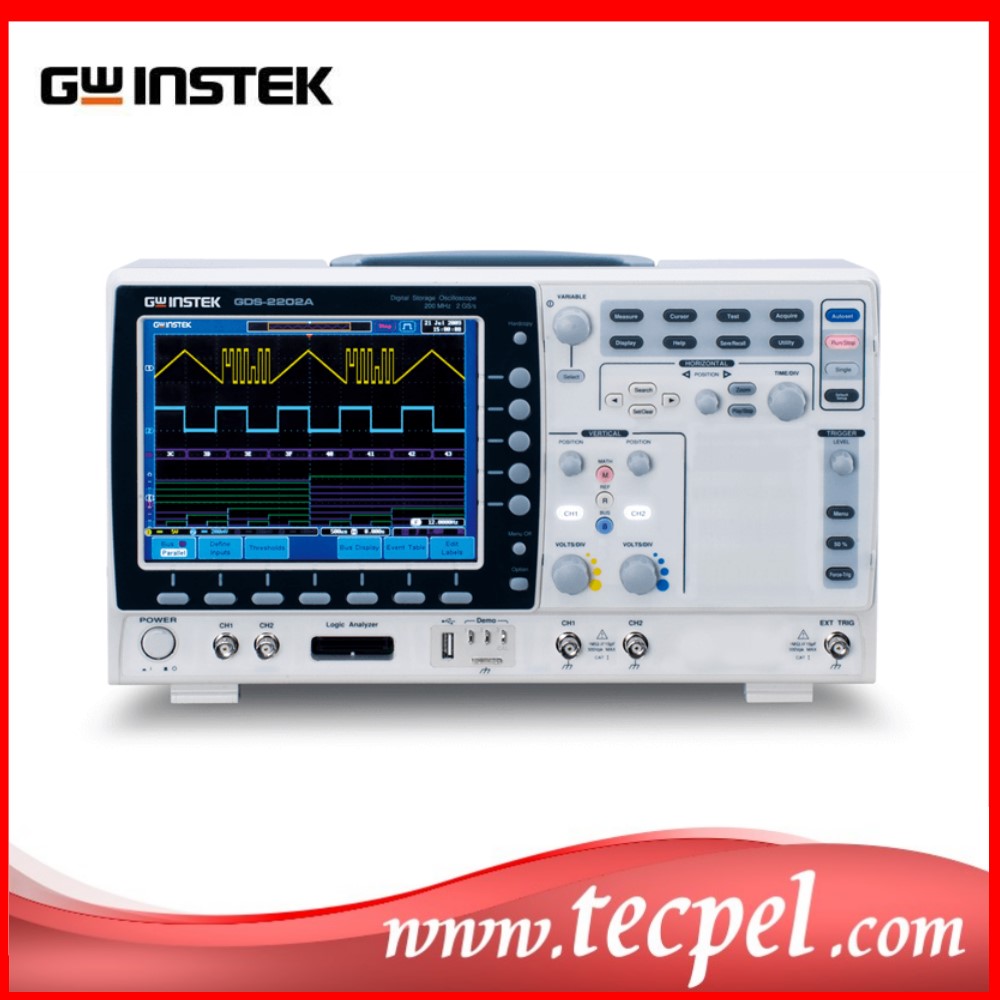 GWINSTEK GDS-2104A Osiloskop D - Digital Storage Oscilloscope 4 Channel 100Mhz ulasan dan harga