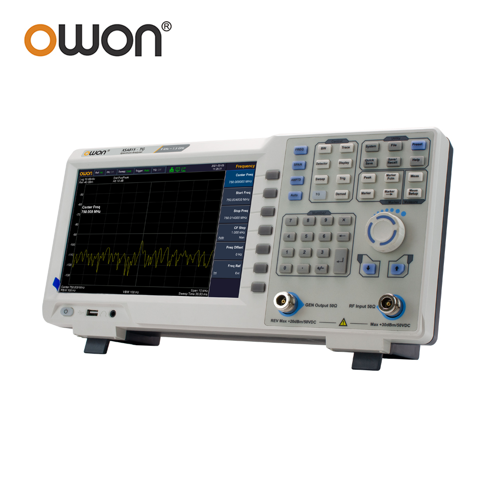 OWON XSA815TG Digital Spectrum - Spectrum Analyzer Tracking Generator 1.5Ghz ulasan dan harga