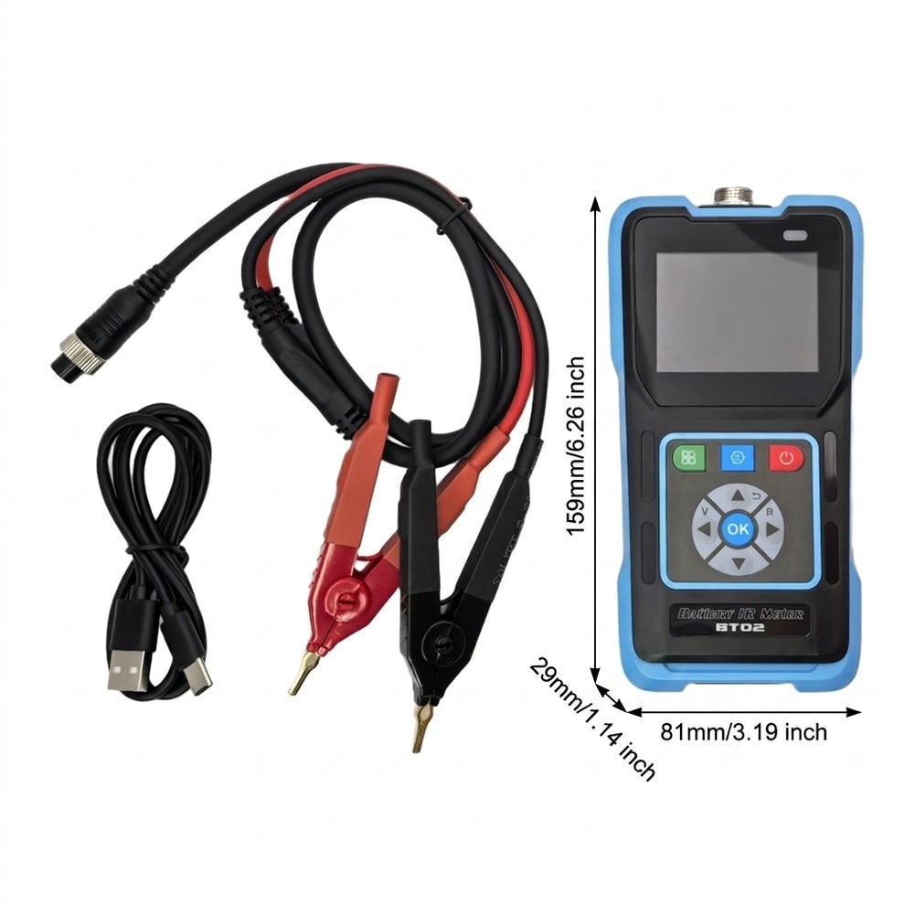 BT02 Alat Uji Resistansi Inter - Battery Internal Resistance Tester Four Wire ulasan dan harga