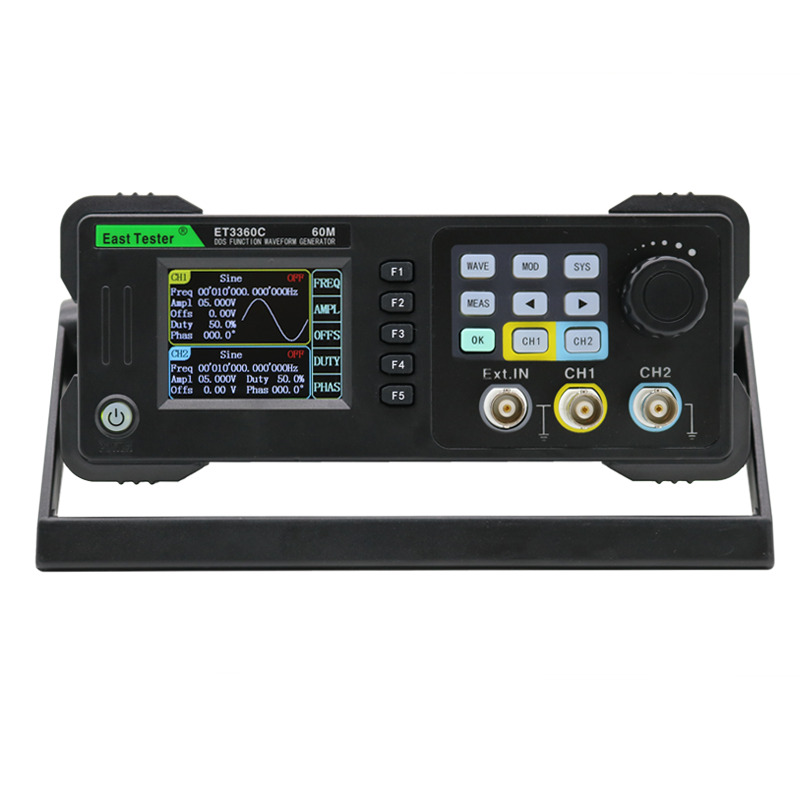 East Tester ET3320C ET3340C ET - Dual Channel Arbitrary Waveform Function Generator 60Mhz ulasan dan harga