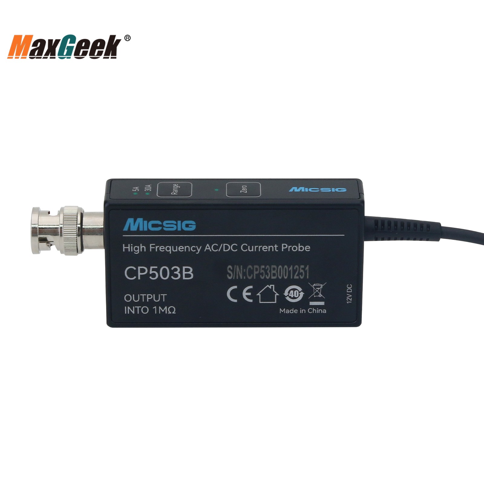 Micsig Frekuensi Tinggi CP503B - Current Probe Ac Dc 50Mhz Oscilloscope ulasan dan harga